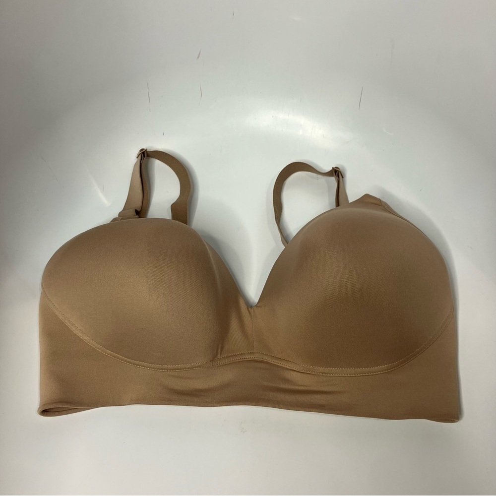 Warners tan‎ wire free bra size 38DD